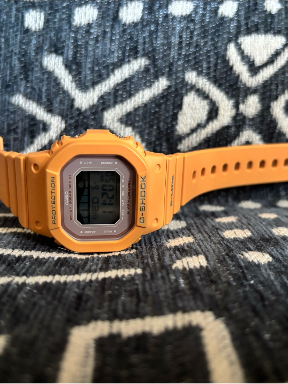 G-Shock Orange Digital Women's Watch - Picture 3 of 4